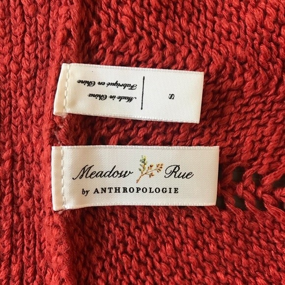 Anthropologie Meadow Rue Priscilla Pointelle Cardigan - Small - Picture 6 of 10